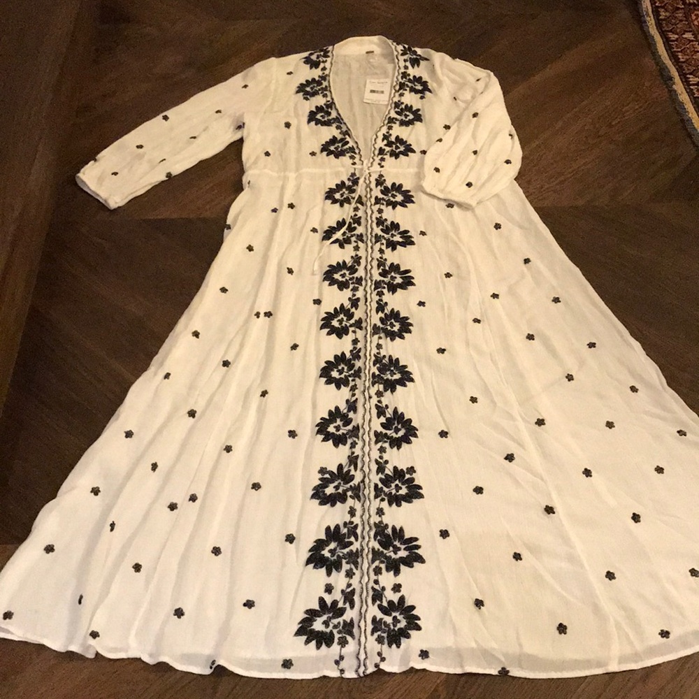 NWT free people boho dress, L